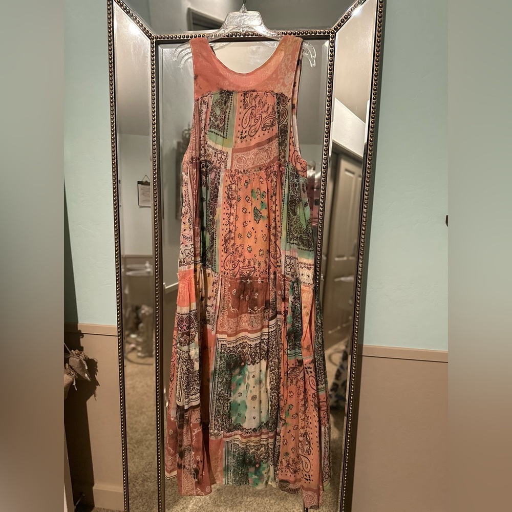 Free People Multicolor Bohemian Dress